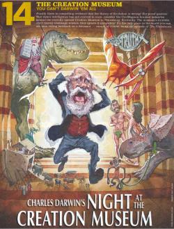 Nacht im staatlichen Naturkundemuseum Stuttgart (MAD Magazine)