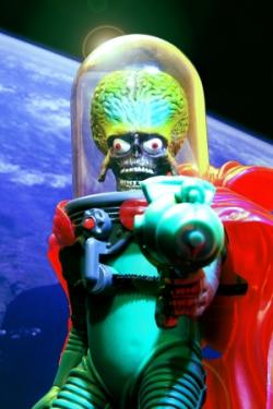 Böser Marsmensch aus "Mars Attacks" (Foto: morguefile.com)