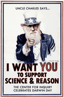 Onkel Charles möchte, dass du Wissenschaft und Vernunft unterstützt