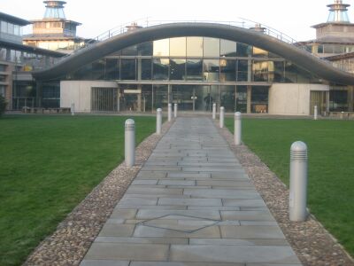  Hörsaal-Gebäude von Hawkings Wirkort in Cambridge © Rüdiger Vaas