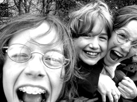 Glückliche Kids