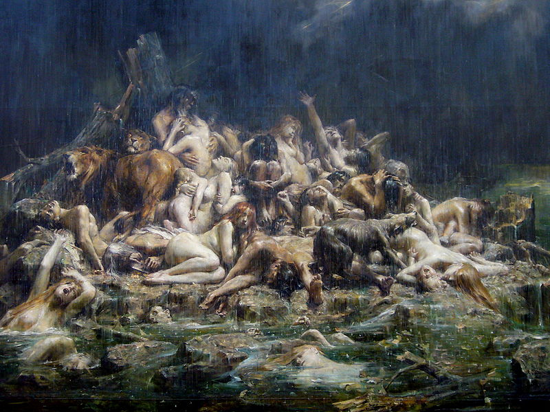  Le déluge, Musée des beaux arts de Nantes