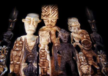 Afrikanische Stammeskunst