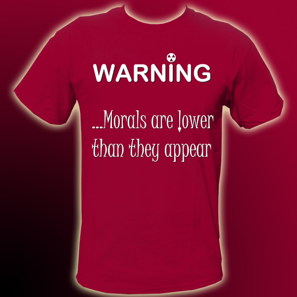 Moral ist geringer als sie erscheint