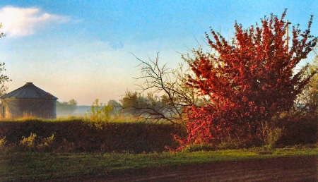 Romantische Agrarlandschaft
