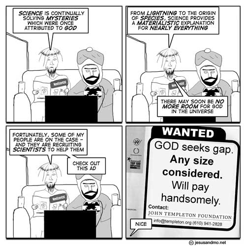 Jesus und Mo über Templeton