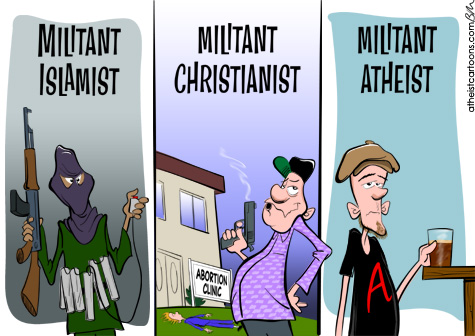 Militante Atheisten?